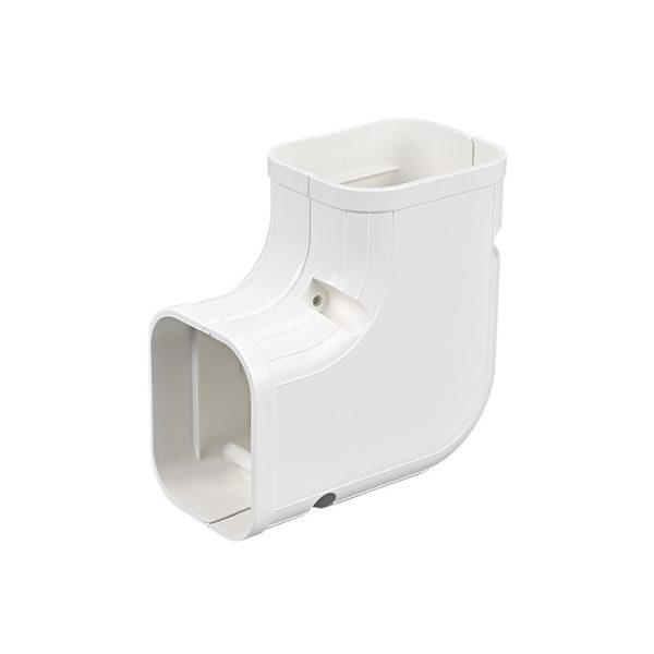 Durable PVC Air Conditioning Pipe Duct Decorative Cover Kit for Mini Split Systems, Flexible Hose & Fittings, White, "Thick Material" Series - Изображение 5