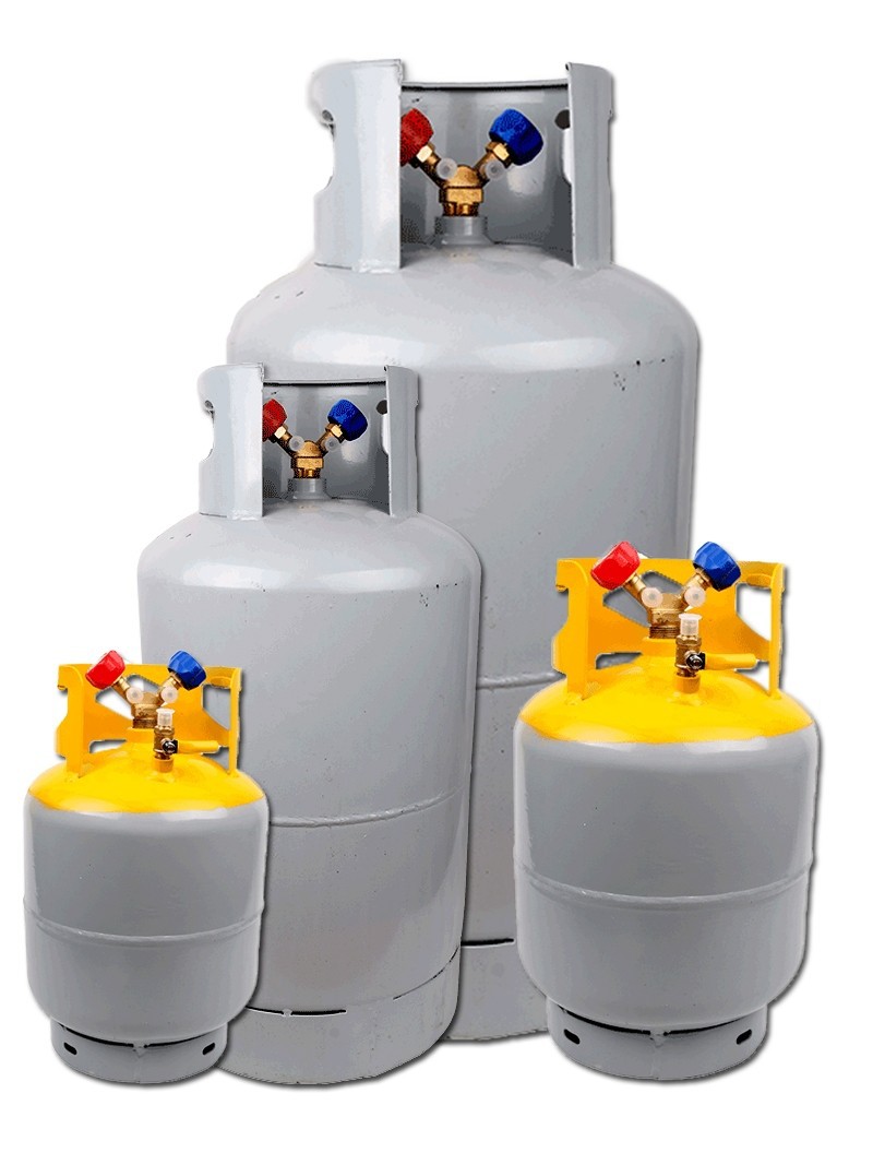 Portable Refrigerant Recovery Cylinder (22kg/50kg) for R22 R134 R410 R404 R407 HVAC Systems - Image 5