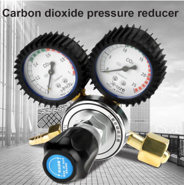 Dual Gauge CO2 Pressure Regulator (2.5-25 MPa Input, 1.25 MPa Output) for CO2 Cylinder HVAC Systems - Gambar 5