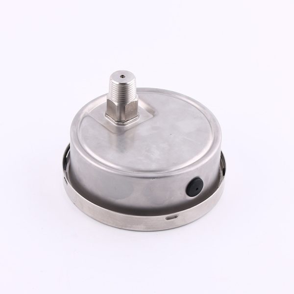 100mm Axial Oil Filled Pressure Gauge YB100ZB for HVAC Systems, 0-150 PSI, Stainless Steel, Class A1 (1%) - 이미지 4