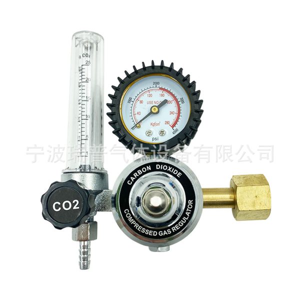 Middle East CO2 Pressure Reducer Regulator for Gas Cylinder with Gauge for Welding and Aquarium - รูปภาพ 5