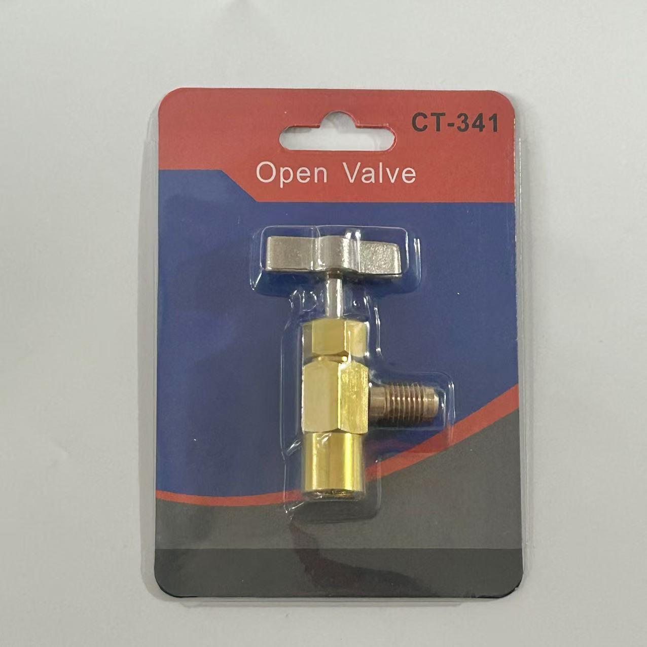 R134a AC Refrigerant Can Tap Valve Quick Coupler (1/2 ACME Female to 1/4 SAE Male) for Auto HVAC Systems - Image 4