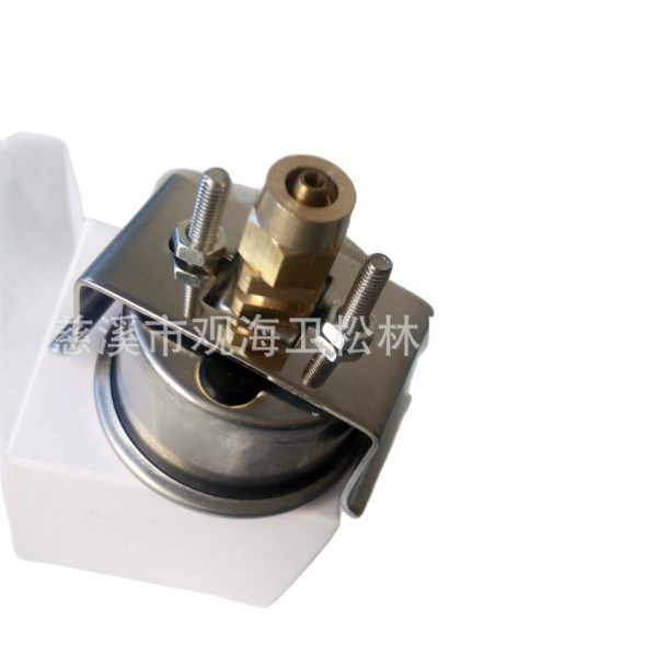 SONGLIN 40mm Pressure Gauge 0-10kg/cm² (0-150psi) with U-Clip and Quick Connect for Water Purifier Reverse Osmosis Systems - Imej 5