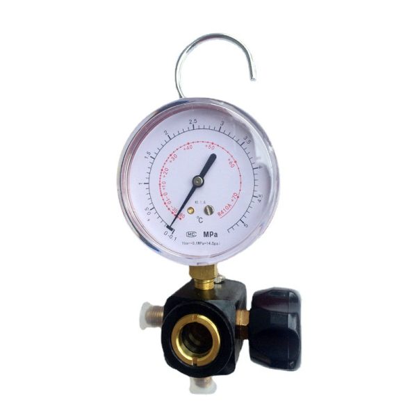 Automotive AC Refrigerant Pressure Gauge Kit (0-5 MPa, R410A compatibility) for AC Charging System with Single Valve, KL1.6 precision - Image 5