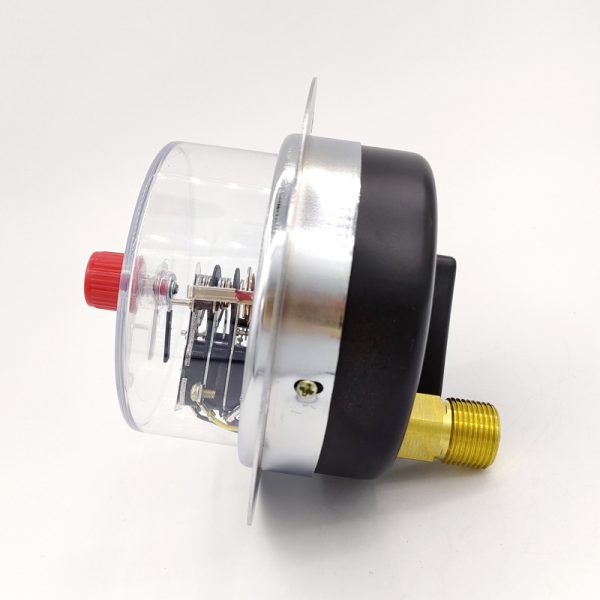 Axial Magnetic Contact Pressure Gauge YXC-100ZT (0-1.6Mpa, 100mm) for Industrial Applications - Image 4