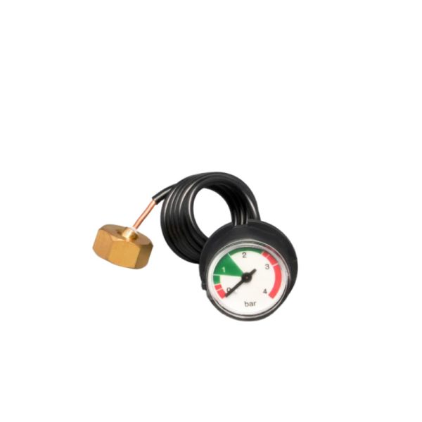 Capillary Pressure Gauge NC-Y28-88 0-4 bar for Boiler HVAC System Replaces Y27 Y28 Basxi Pressure Gauge - 이미지 5