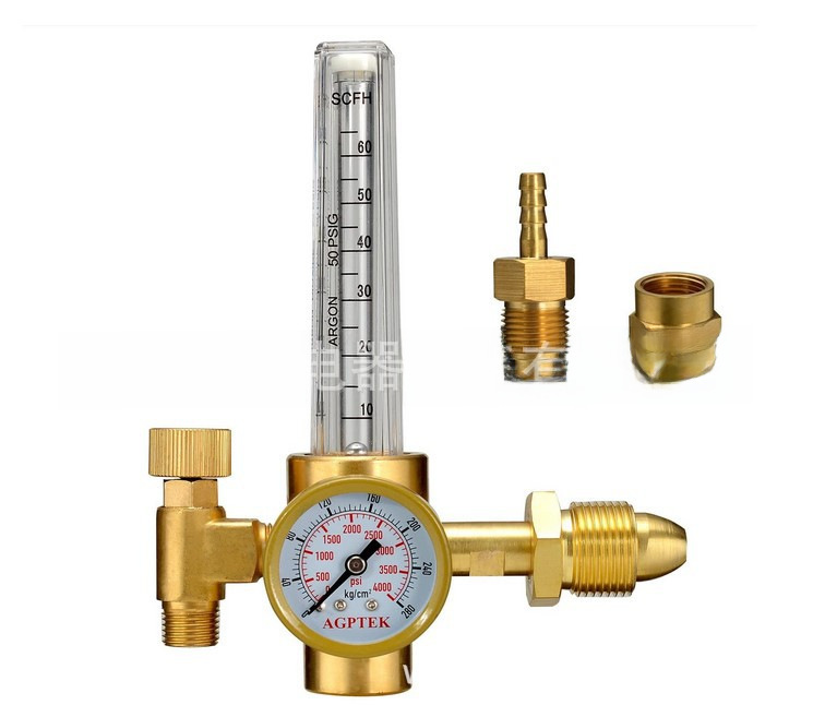 Argon CO2 Pressure Reducer Regulator Gauge WX-191-03-CGA580 for Welding and HVAC Systems - Image 5