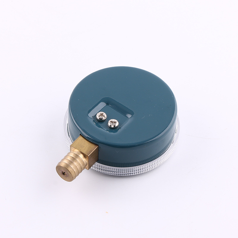 Radial Screw-in Pressure Gauge (68mm Diameter, 0-100psi) with Copper Connector and Acrylic Surface for HVAC Systems Y68D - Image 4