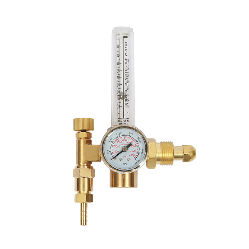 Yongheng HM-AR01 Argon Gas Pressure Regulator with Flow Meter and Heater - Full Copper, Factory Direct Supply - Image 5