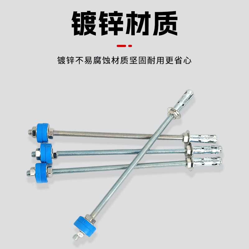 Silent HVAC Anchor Rod for Central Air Conditioner Fan Unit M8/M10, Anti-Vibration Ceiling Mount Expansion Bolt for Indoor Units - Image 4