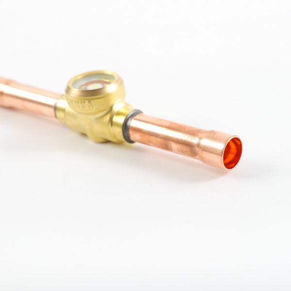 SANHUA SYJ Series Brass Sight Glass with High-Precision Color Indicator for HVAC Refrigeration Systems, Models SYJ22H51, SYJ12H51 - Изображение 4