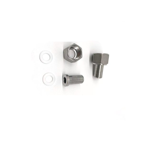 Butt Weld Pressure Gauge Adapter Kit (Stainless Steel DN15-DN50) for Pressure Measurement Systems, Reliable Quality - Imej 4