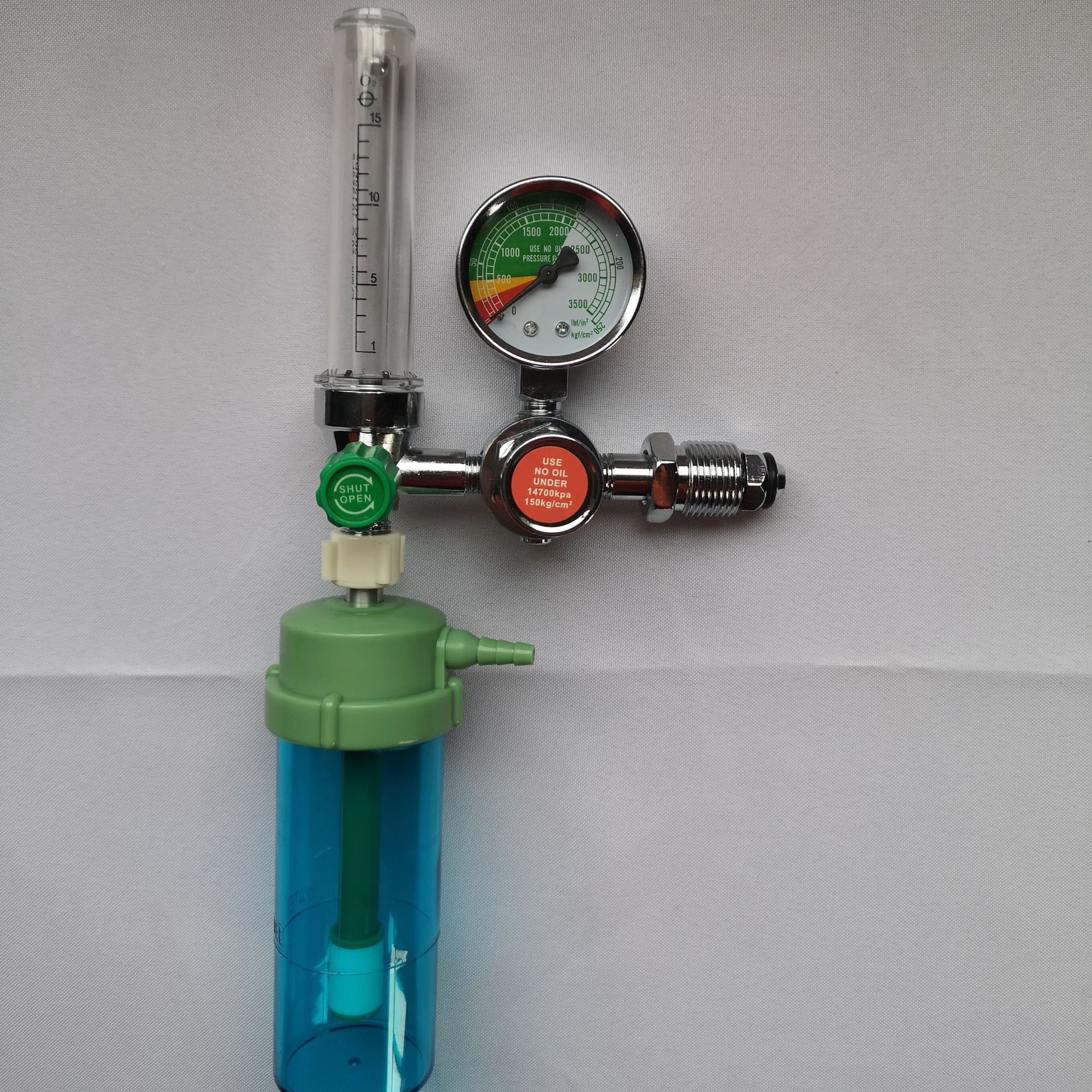 Medical Oxygen Pressure Reducer YR-BB with Flow Meter (0-15 L/min) and Oxygen Inhaler for HVAC Systems - Image 5