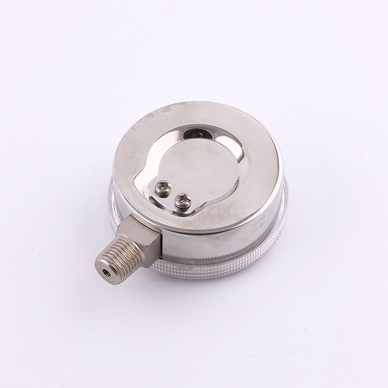 Stainless Steel Pressure Gauge 63mm Radial Mount All-Steel Y63D 0-13bar/psi for HVAC Systems - Image 4