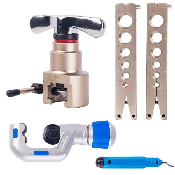 Automotive AC Refrigerant Charging Tool Kit with Vacuum Pump and Manifold Gauge Set for R134a R22 R410a - Image 5