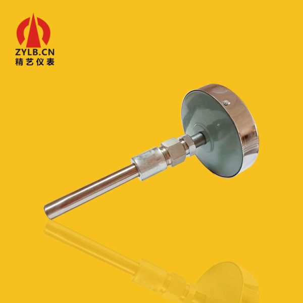 Bi-metallic Industrial Thermometer (WSS-401, 100MM, 0-100°C) for HVAC Systems - 이미지 4