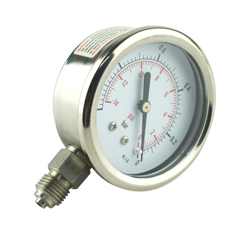 Radial Vacuum Pressure Gauge (Y63, -0.1-60 Measuring Range, 1.0/1.6/2.5 Accuracy) for Oil, Gas, Liquid, Water Pressure Systems - Image 4