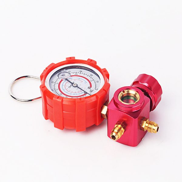 Refrigerant Pressure Gauge Mianifold for R22 R134a R410A Professional HVAC System Testing - 이미지 4