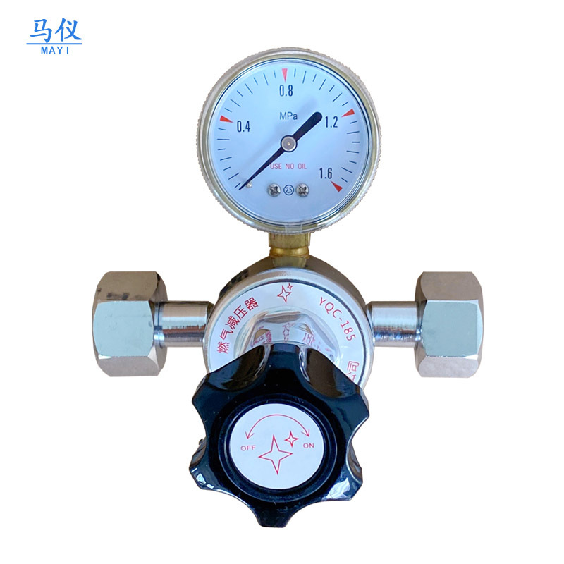 Oxygen Pressure Reducer YQY-185 (0-2.5 MPa) for Industrial Gas Cylinders - Image 4
