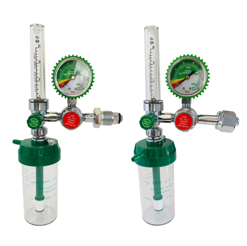 Oxygen Cylinder Float Type Oxygen Inhaler with Pressure Gauge 0-25Mpa for Medical Oxygen Supply - Image 5