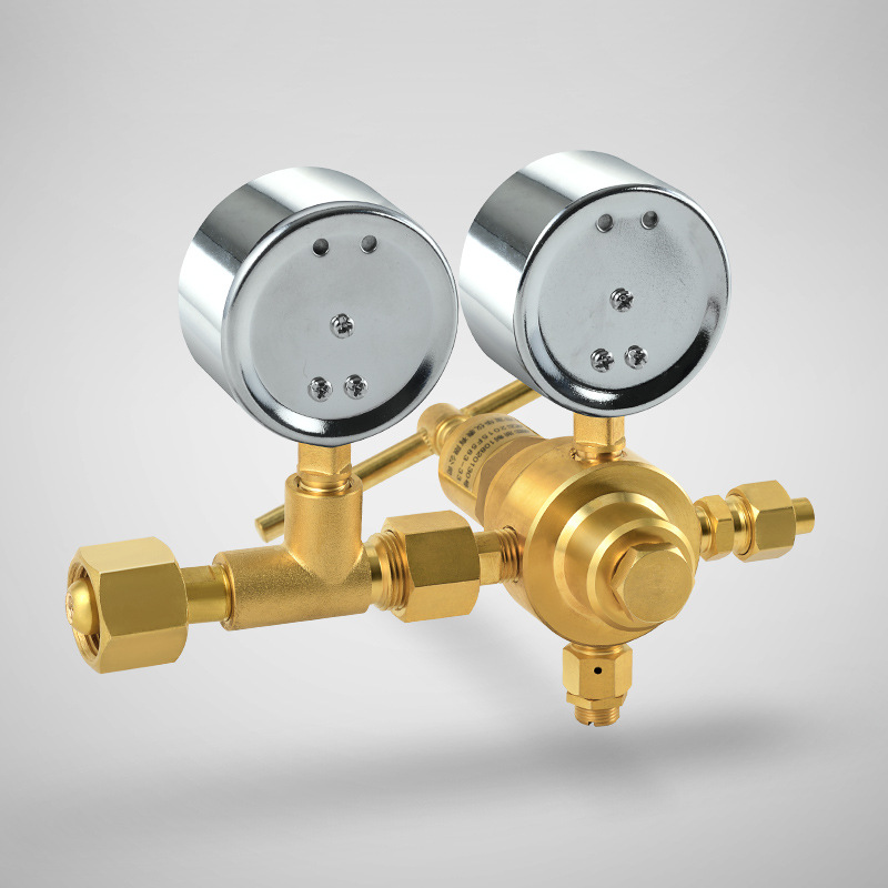 ProVoy High Pressure Gas Regulator YQD-370 (6-25MPa) Dual Gauge for Nitrogen Oxygen Hydrogen Helium Argon CO2 and Non-toxic Mixed Gases - Image 5
