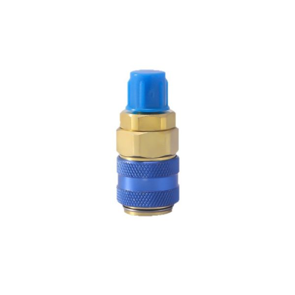 R134a AC Refrigerant Quick Coupler High/Low Side Adapter (Metal Material, Easy to Install) for Automotive HVAC System - Image 5