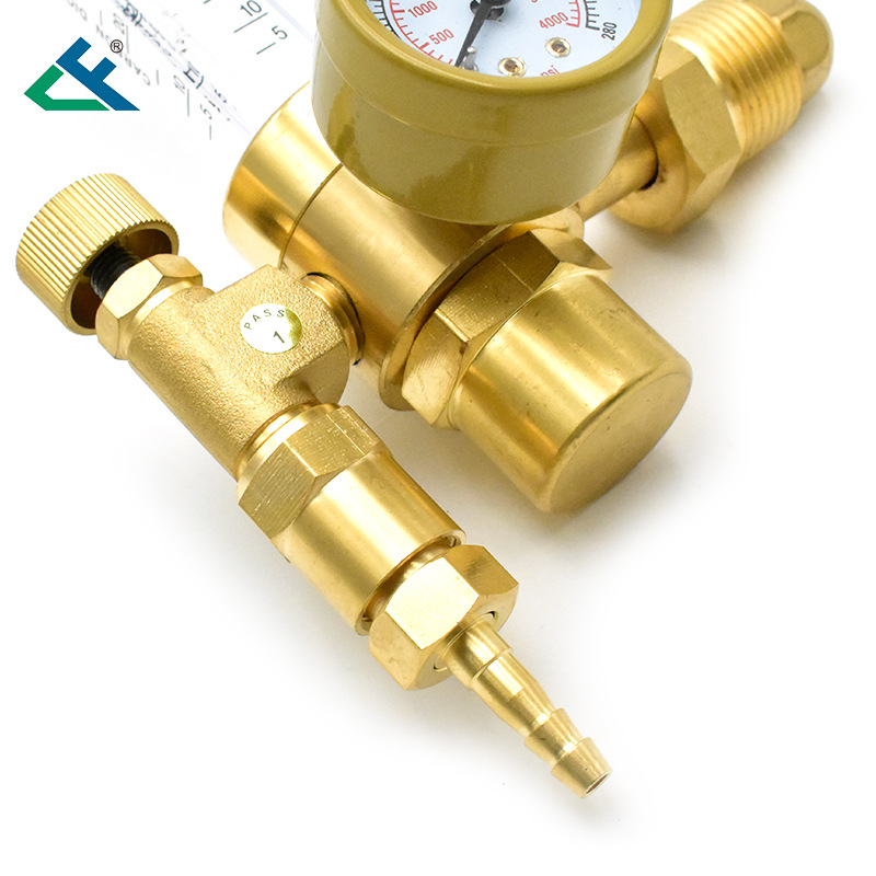 Argon Gas Pressure Regulator 191 Series AR-191-01 Industrial Gas Regulator with Flow Meter - Image 4