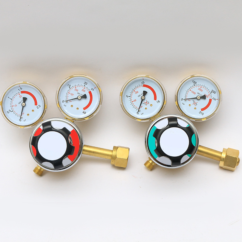 Portable Oxy-Acetylene Welding Cutting Torch Kit with Gauges American Style for Industrial Use - Image 4