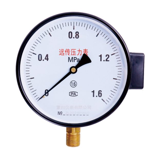 Mengchuan Instrument YTZ150 Remote Pressure Gauge (0-1.6MPa, 1.6 Accuracy) for Constant Pressure Water Supply Frequency Converters, HVAC Systems, Replaces YTZ150 Sensor - Gambar 4