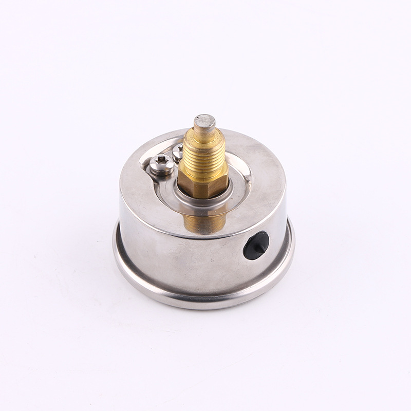 OHKAT Temperature Pressure Gauge 80mm Axial Oil-Filled Thermomanometer (0-10bar, 0-120°C) for HVAC Systems - Image 4