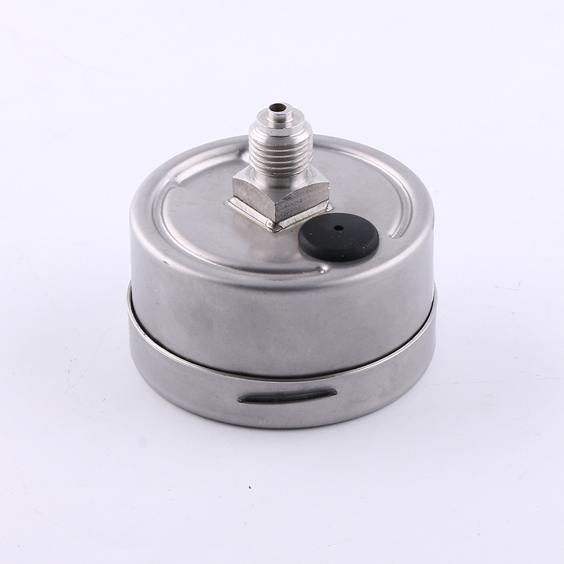 Axial All-Steel Welded Pressure Gauge 63mm (2.48in) Diameter with 316 SS Case, 0-1.6MPa (0-16bar) Range, EN 837-1 Compliant, KL.1.6 Accuracy for HVAC Systems - Image 4