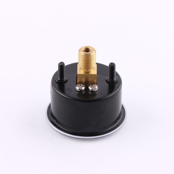 General Black Iron Case Pressure Gauge with Copper Connector (40mm, 0-100bar/psi, Axial Connection) - Image 4