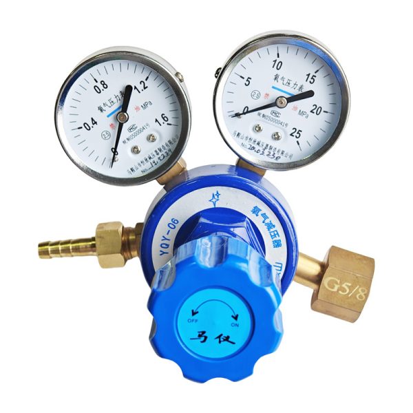 All-Copper Oxygen Pressure Reducer YQY-06 YQY-07 YQY-08 with G5/8 Connection for Oxygen Gas Regulating - Image 5