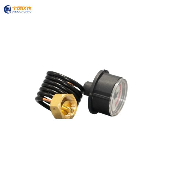 Capillary Pressure Gauge NC-Y28-88 0-4 bar for Boiler HVAC System Replaces Y27 Y28 Basxi Pressure Gauge - 이미지 4