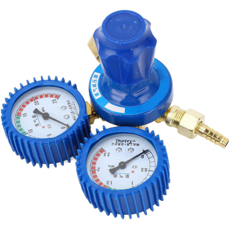 Vibration-Proof Oxygen Pressure Regulator (2.5-25 MPa, 1.25 MPa Outlet, 40-50 m³/h) Double Stage Oxygen Tank Bottle Pressure Reducer for Welding Systems - Image 4
