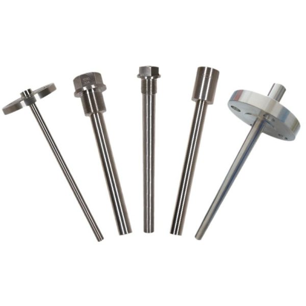 304 Stainless Steel Thermowell (M27*2, NPT1/2, G3/4, M16*1.5 External/Internal Thread) for Bimetal Thermometers - Изображение 5