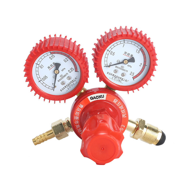 GAOXU YQW-02 Propane Pressure Reducer Regulator Gauge Anti-Shock Gas Saving for Welding Cutting - Image 5