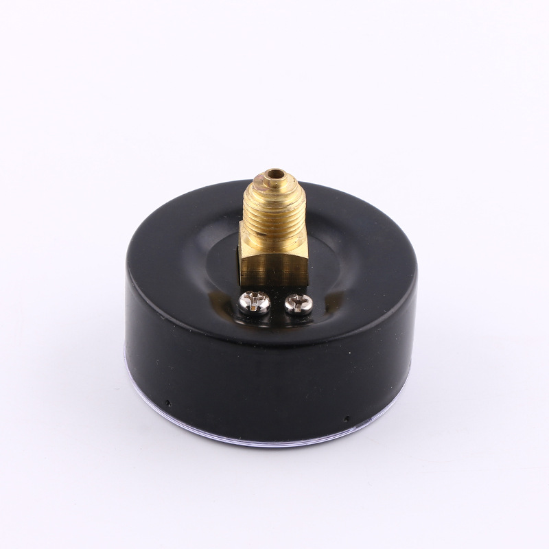 Axial Pressure Gauge 63mm Brass Connector Pressure Meter ABS Plastic Case Snap-in Standard Pressure Gauge for HVAC Systems - Image 4