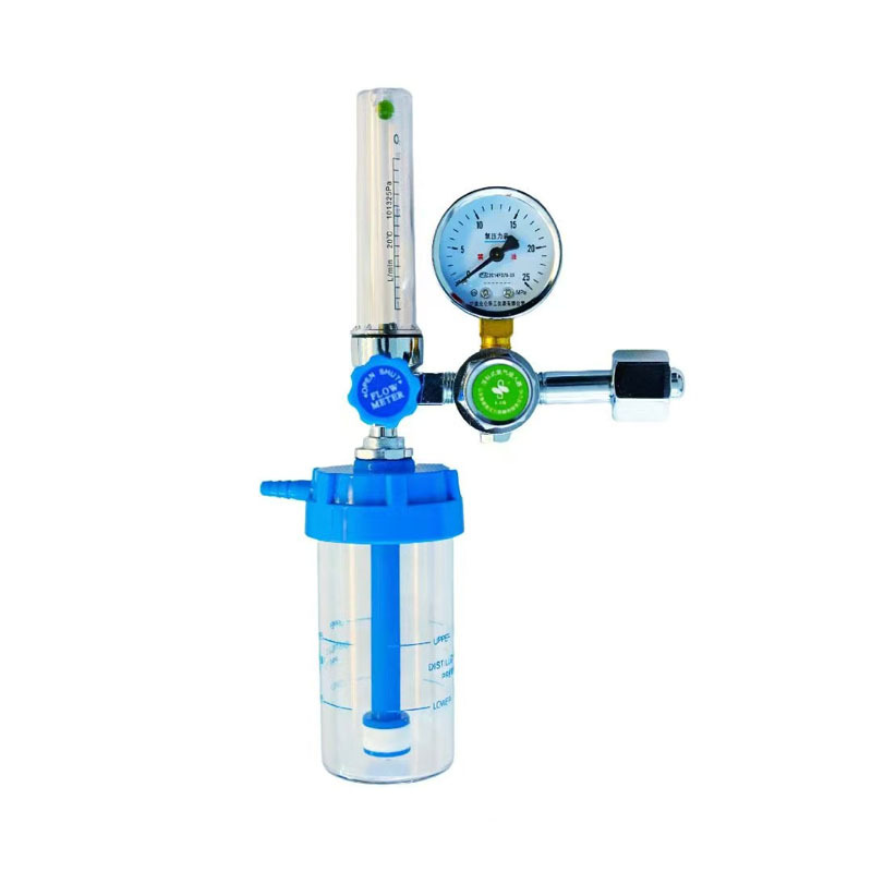 Oxygen Inhaler Regulator with Flow Meter and Humidifier Bottle, 1-15L/min Flow, 0-25MPa Pressure - Image 4