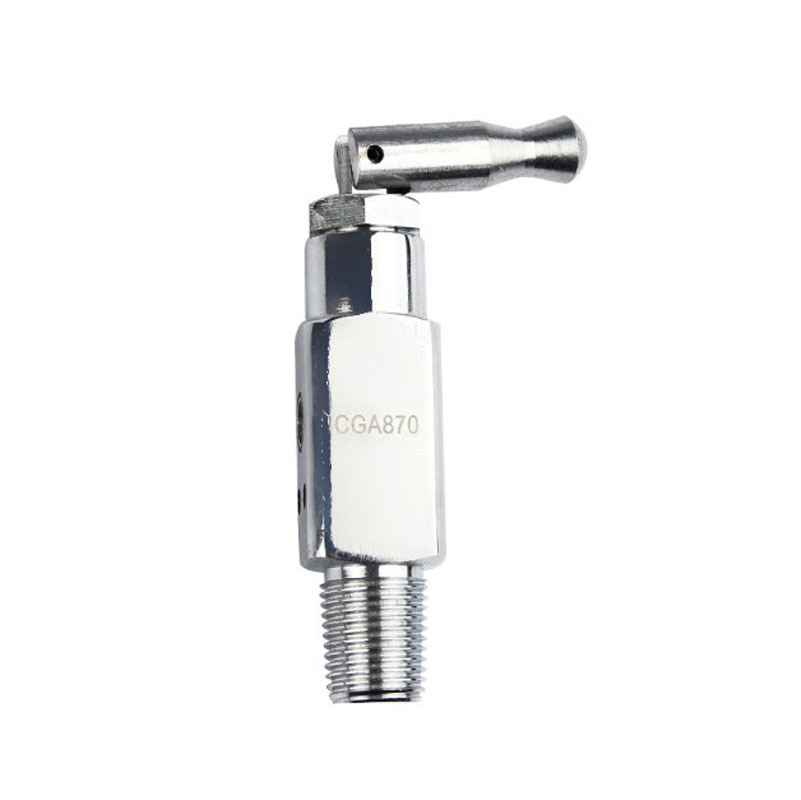CGA870 Oxygen Medical Gas Cylinder Valve with O2 15Mpa Rating for Oxygen Delivery Systems, Replaces CGA910 CGA960 CGA950 - Image 5