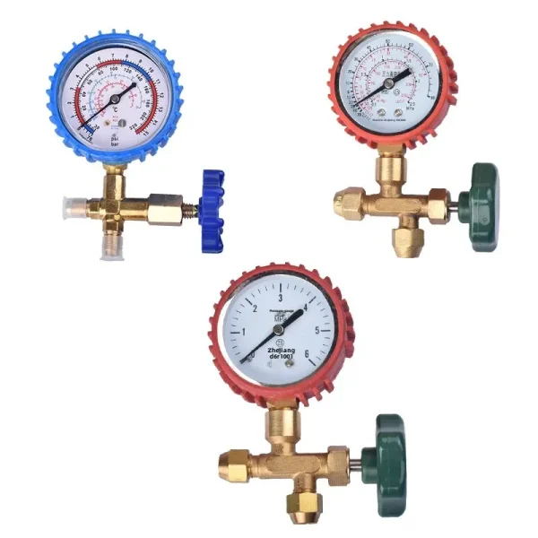 HVAC Refrigerant Charging Meter Gauge for R12 R22 R134a R404A Air Conditioner - Gambar 4