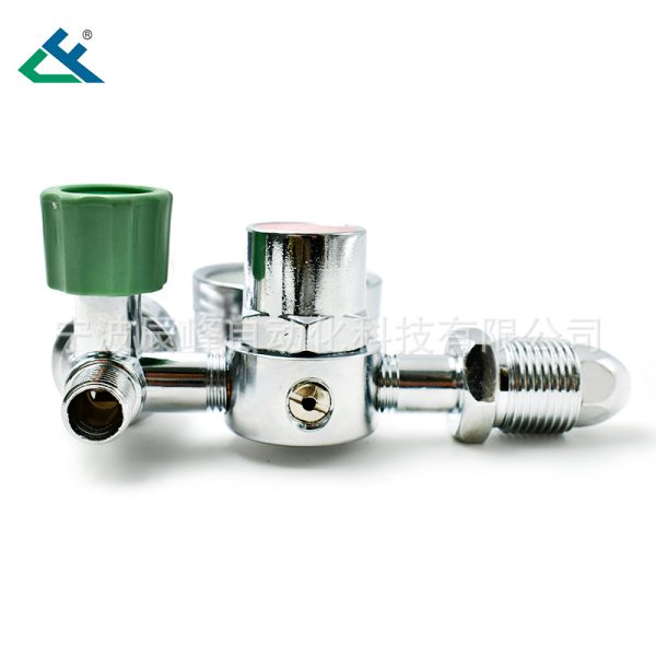 Medical Oxygen Pressure Regulator with Flow Meter (0-15 L/min, 0-250 PSI) for Oxygen Therapy YQY-750 - Image 4