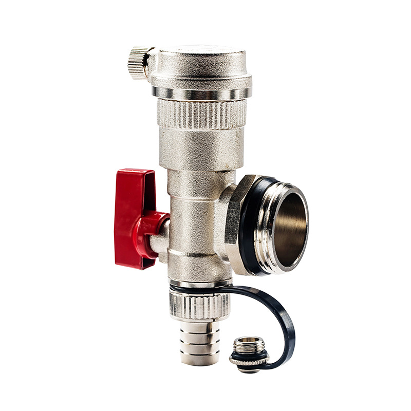 Floor Heating Automatic Air Vent Valve (Full Copper, 1-inch, 1.2-inch) compatible with HVAC Hydronic Radiant Heat Systems - Image 5