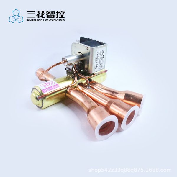 SANHUA SHF-3H-12U-P Four-Way Reversing Valve for HVAC Systems, 101809416, 101800119, 101800179 - Image 4