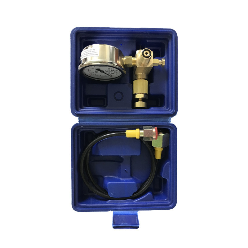 Hydraulic Breaker Nitrogen Pressure Gauge (0-10MPa/0-1500PSI) with Inflation Hose for Excavator Breaker - Image 5