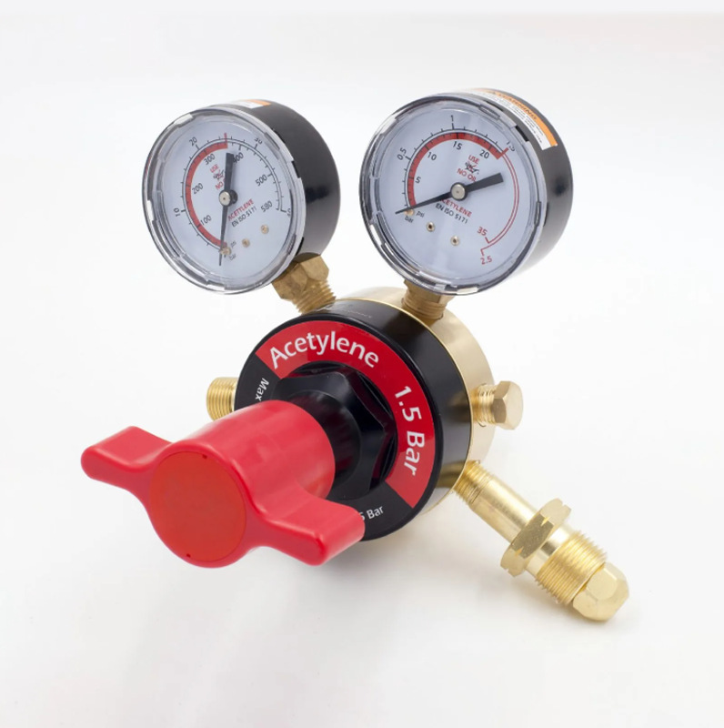 Replacement Pressure Gauge (0-2800 PSI, 0-400 kPa) for Propane, Oxygen, Acetylene, CO2, Argon Gas Regulators - Image 4