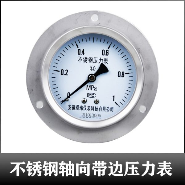 Stainless Steel Pressure Gauge 100mm Dial 0-1 MPa Radial Bottom Mount for Water Oil Gas Liquid Systems Replaces 210918004 - Изображение 4