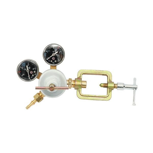 Yongheng HM Series CO2 Pressure Regulator with Double Gauges - Russian Style Pressure Reducer for Welding & Gas Applications - Image 4