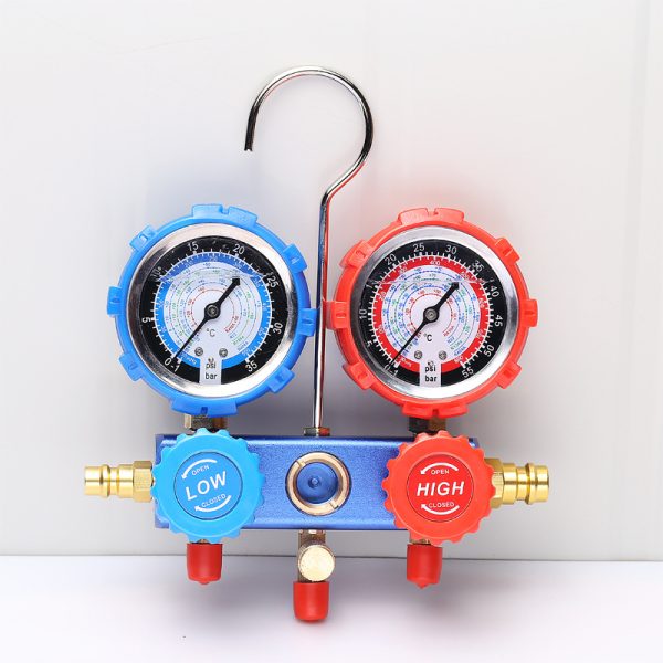 Automotive AC Manifold Gauge Set (R134a) - Dual Gauge Diagnostic Tools for Refrigerant Charging & Pressure Testing - รูปภาพ 5