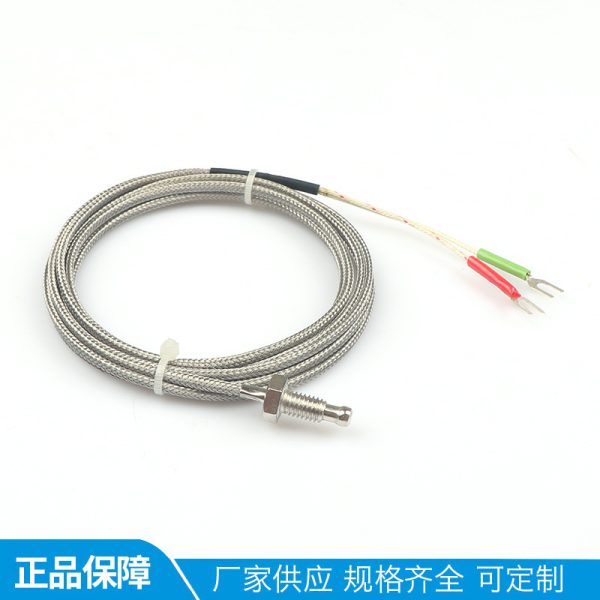 K Type Thermocouple WRNT-01 with M6/M8 Interface and 1/2/3 Meter Lead Wire for High Precision Temperature Sensing, Replaces WRNT-01 - Gambar 4